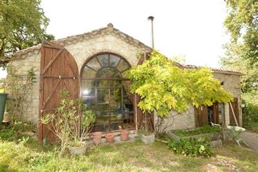 Umgebaute Scheune und Steinhaus mit Pigeonnier, 5 Hektar, Bourg de Visa, Tarn et Garonne