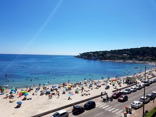 Cap d'Antibes: Best location - in front of the sea and the sandy beach of Salis