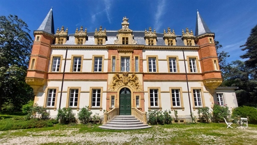 Magnificent Chateau In The Heart Of A Park Of Nearly 2 Hectares Sector "Near Saint Gaudens"