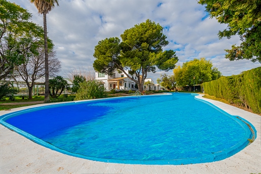 Unique estate in Valencia for sale with business transfer