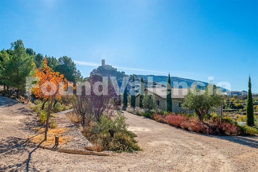 Luxusvilla mit schöner Aussicht in Biar, Alicante
