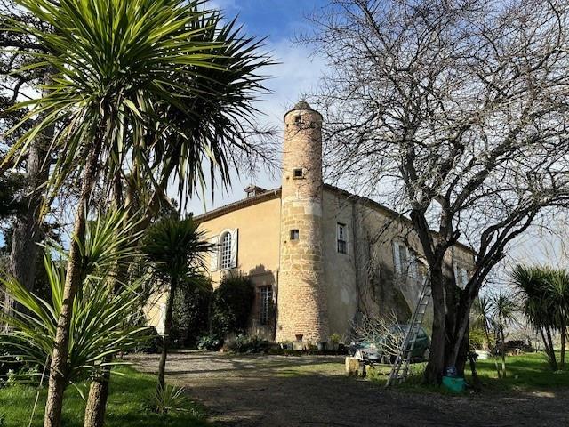 13Th-18Th century castle overlooking the Pyrenees