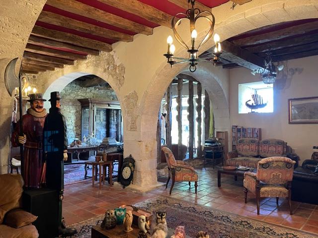 13Th-18Th century castle overlooking the Pyrenees