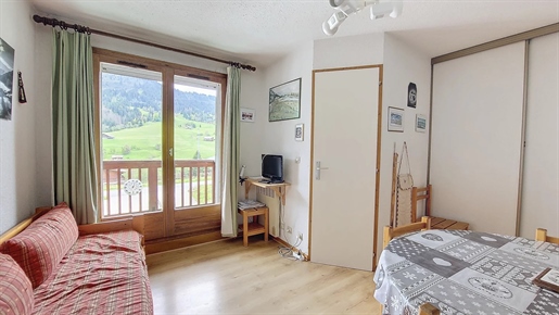 1 bedroom flat south facing with garage in Praz-Sur-Arly (74120)