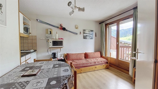 1 bedroom flat south facing with garage in Praz-Sur-Arly (74120)