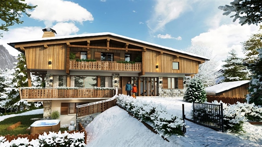 Flat 5 bedrooms in the heart of the village in Praz-Sur-Arly (74120)