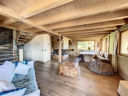 Fabulous 5 bedroom chalet with Mont Blanc view in Cordon (74700)