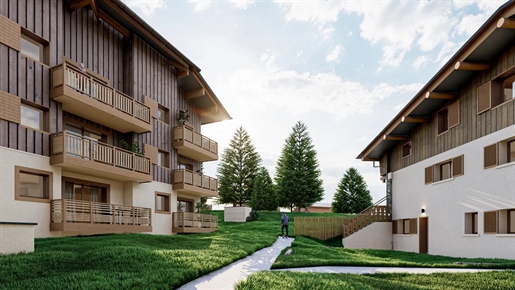 Flat 2 bedrooms in the heart of the village in Praz-Sur-Arly (74120)