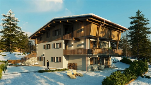 Flat 3 bedrooms + sleeping area in the heart of the village in Praz-Sur-Arly (74120)