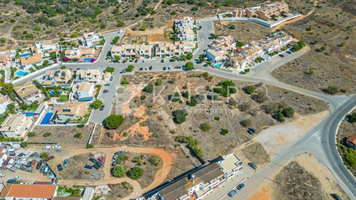 Building plot in urban development close to the beach, golf