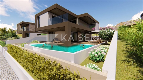 Prachtige villa in aanbouw met infinity pool, garage/kelder,