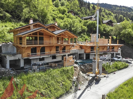 New development of four luxury chalets, Morzine