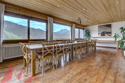 Under Offer - Superb chalet overlooking Morzine with panoramic views of the valley
