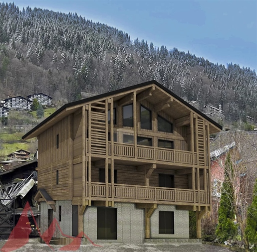 Super prime opportunity for 4 bedroom chalet in the centre looking onto Pleney ski slopes.