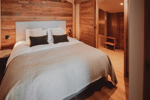 Drie slaapkamers plus cabine appartement in een op maat gemaakte nieuwe residentie, Morzine