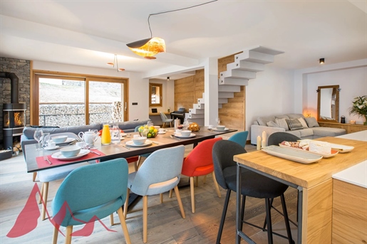 Luxueux appartement en duplex de 4 chambres avec terrasse à Morzine - Les Nants