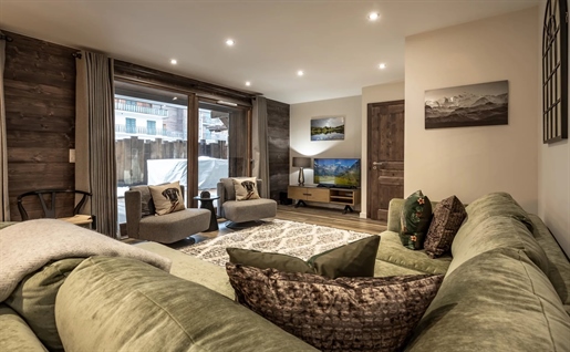 Luxury new build, 3 bedrooms plus bunk and a garden, Morzine