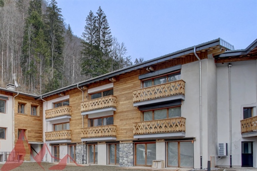 Hervorragende neue Zwei-Zimmer-Wohnung in Morzine mit dem kostenlosen Skibus nach Prodain Avoriaz