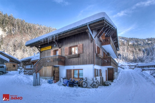 Unique 5 bedroom chalet/hotel for sale at the bottom of the slopes of Ardents, Avoriaz