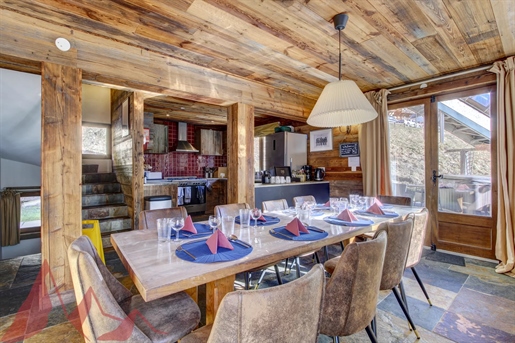 Five bedroom chalet at the base of the Nyon ski slope