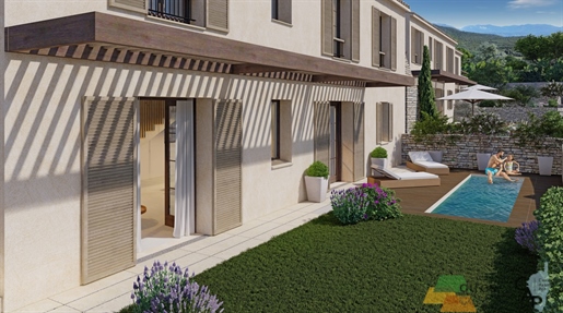 Villa Neuve D'exception T3 + T2/3 Independant jardin et piscine privée à St Florent - Balagne