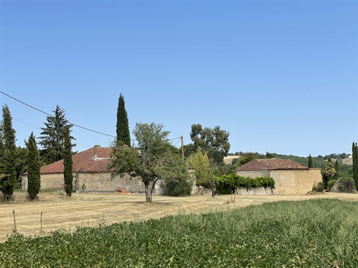 Historic country estate with Pyrenees view near Marciac, 4ha