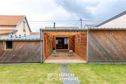 Warmes Haus mit Garten und unabhängigem Studio