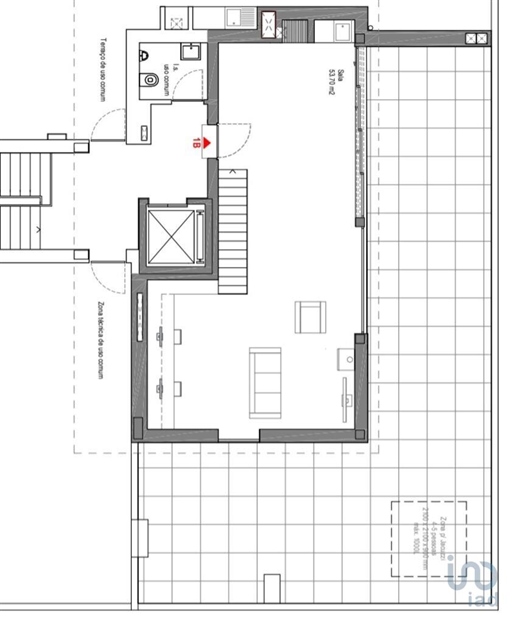 Duplex T3 à Leiria de 170,00 m²