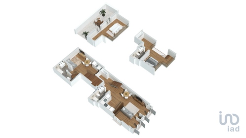 Apartamento T1 em Porto de 134,00 m²