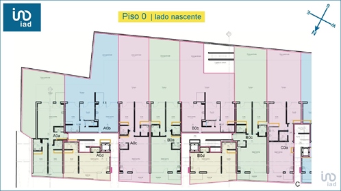 Appartement T2 à Aveiro de 68,00 m²