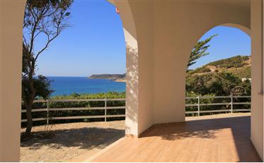 Villa by the sea for sale South Sardinia - Gutturu de flumini-Marina di Arbus; elegant, with spectac