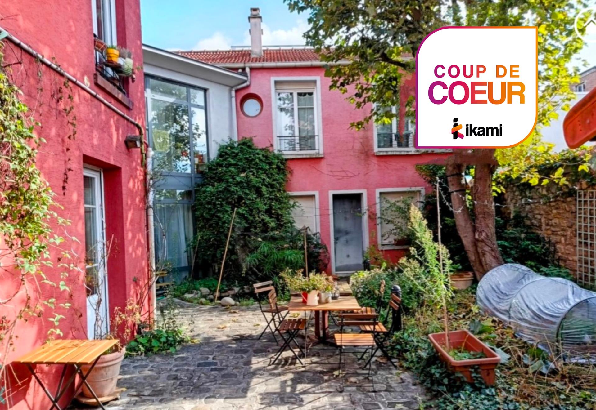 Montreuil, maison de 8 pièces avec jardin et terrasse