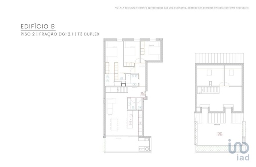 Apartamento T3 em Braga de 203,00 m²