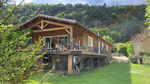 Drôme Near Die, Timber frame house year 2009, 6 rooms 140 m2, 4X8 swimming pool, land 2546m2.