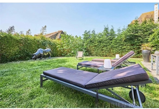 Deauville - Villa sulla spiaggia a 800 metri 4 camere da letto con vista sul giardino 636 m²