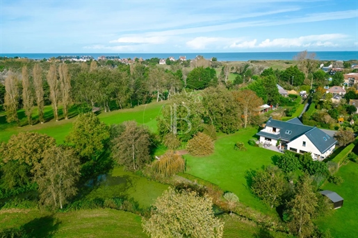 Cabourg, custom-built house with incredible view of the golf course and close to the beach