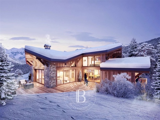 Les Gets - Exceptional chalet of 335 sq m - 6 suites - Indoor swimming pool - Spa/Wellness - Near go