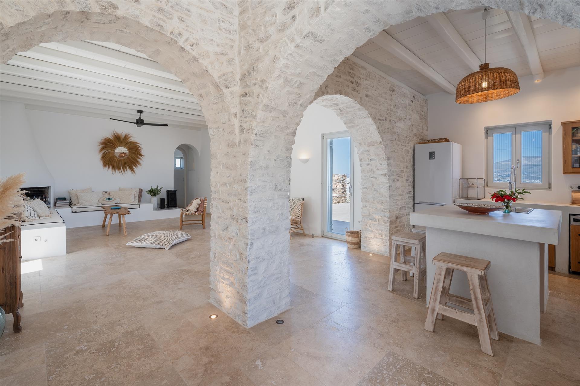 Cycladic House with View