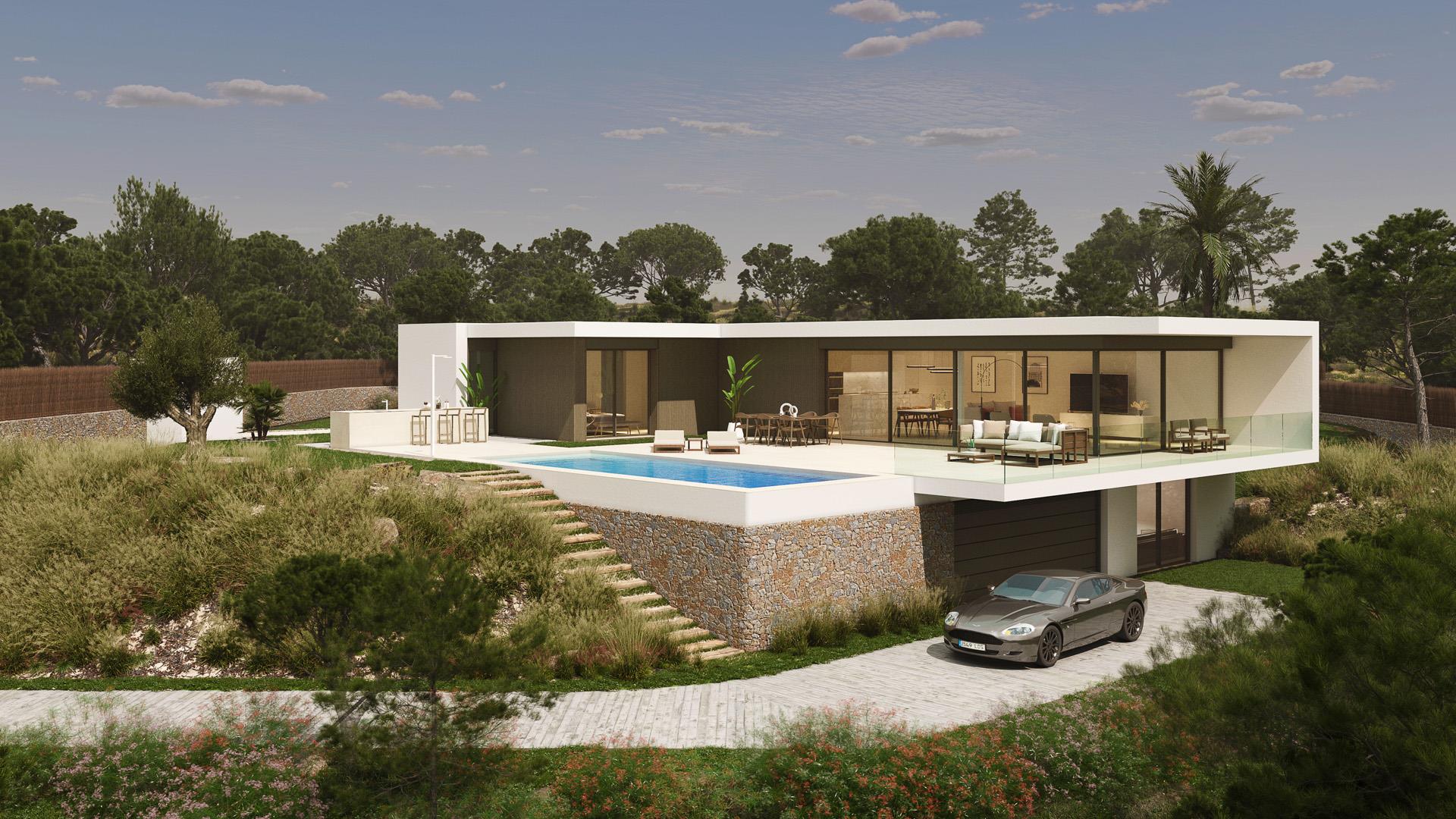 Villa de luxe avec piscine privée à Las Colinas !!
