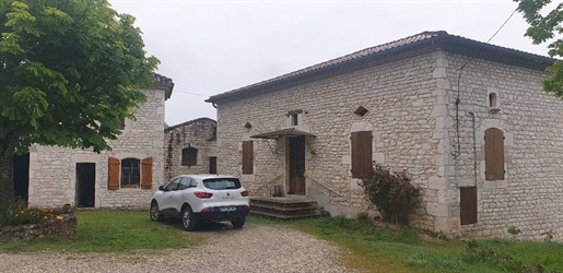 Ehemaliges Bauernhaus Quercy auf 1ha20 in ruhiger und unverbaubarer Lage
