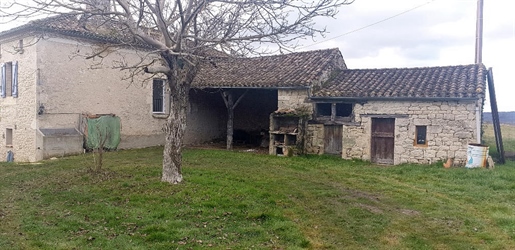 Old Quercy country house F4/F5 on 3600m2 of land