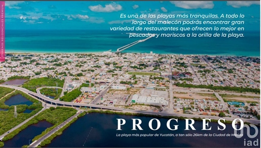 Arenales. Residential land 8 minutes from Progreso, Yucatan