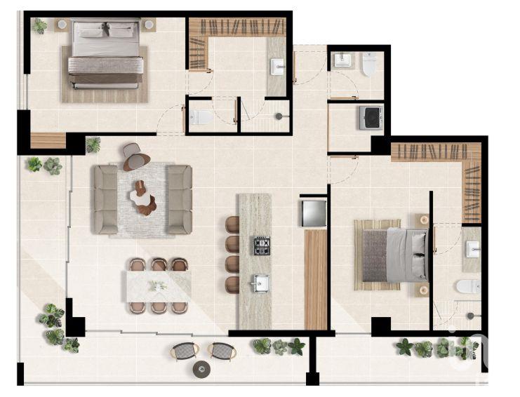 Pre-sale Apartment 250 Mt Marina Cabo San Lucas, Los Cabos, Baja California Sur