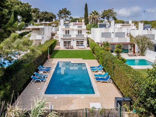 Villa mit 5 Schlafzimmern - Beheiztes Schwimmbad - 400 m vom Strand Maria Luís entfernt