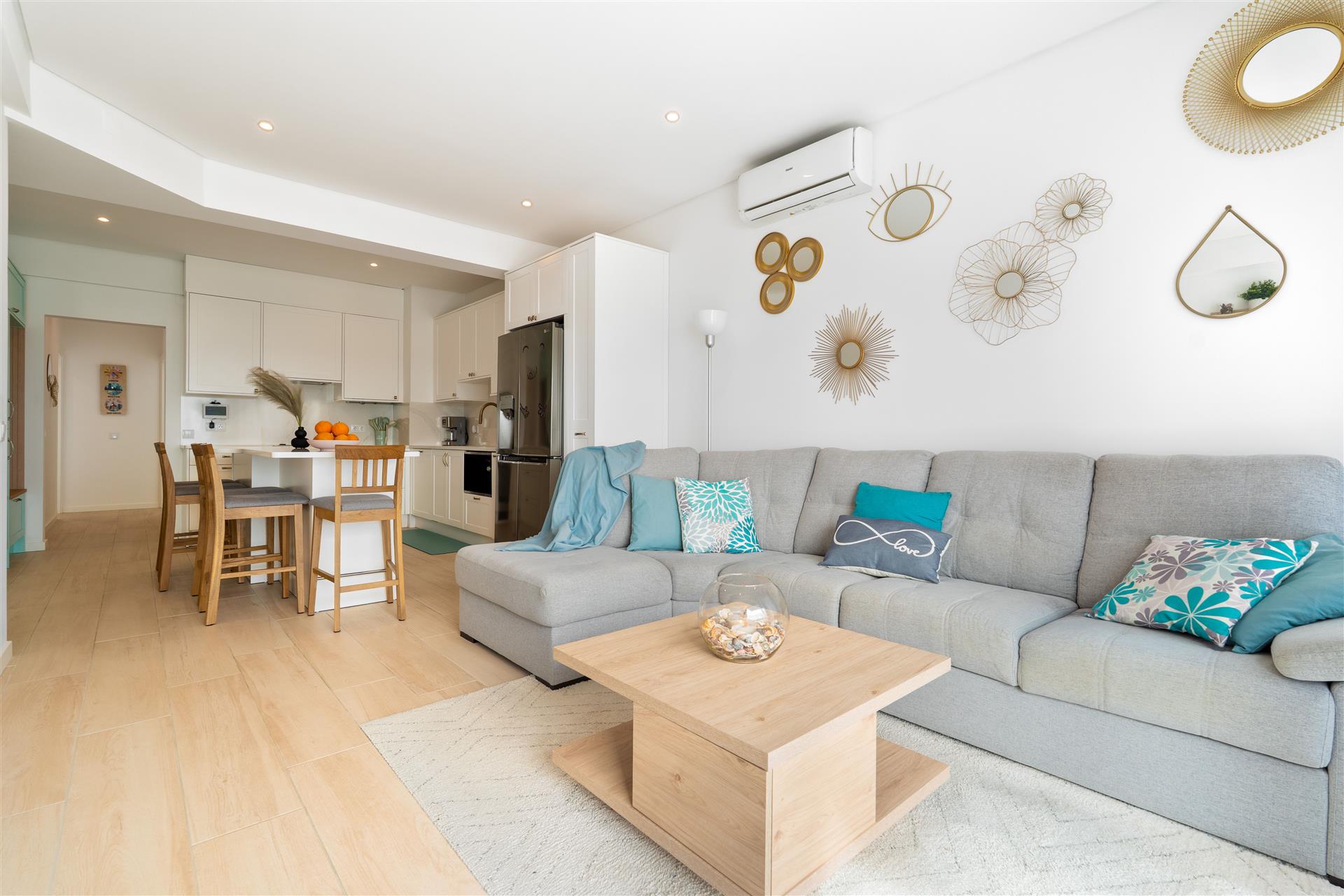 Appartement met 3 slaapkamers en uniek uitzicht op zee in de meest gewilde stad van de Algarve