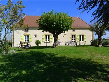 In the heart of a timeless countryside, beautiful renovated farmhouse