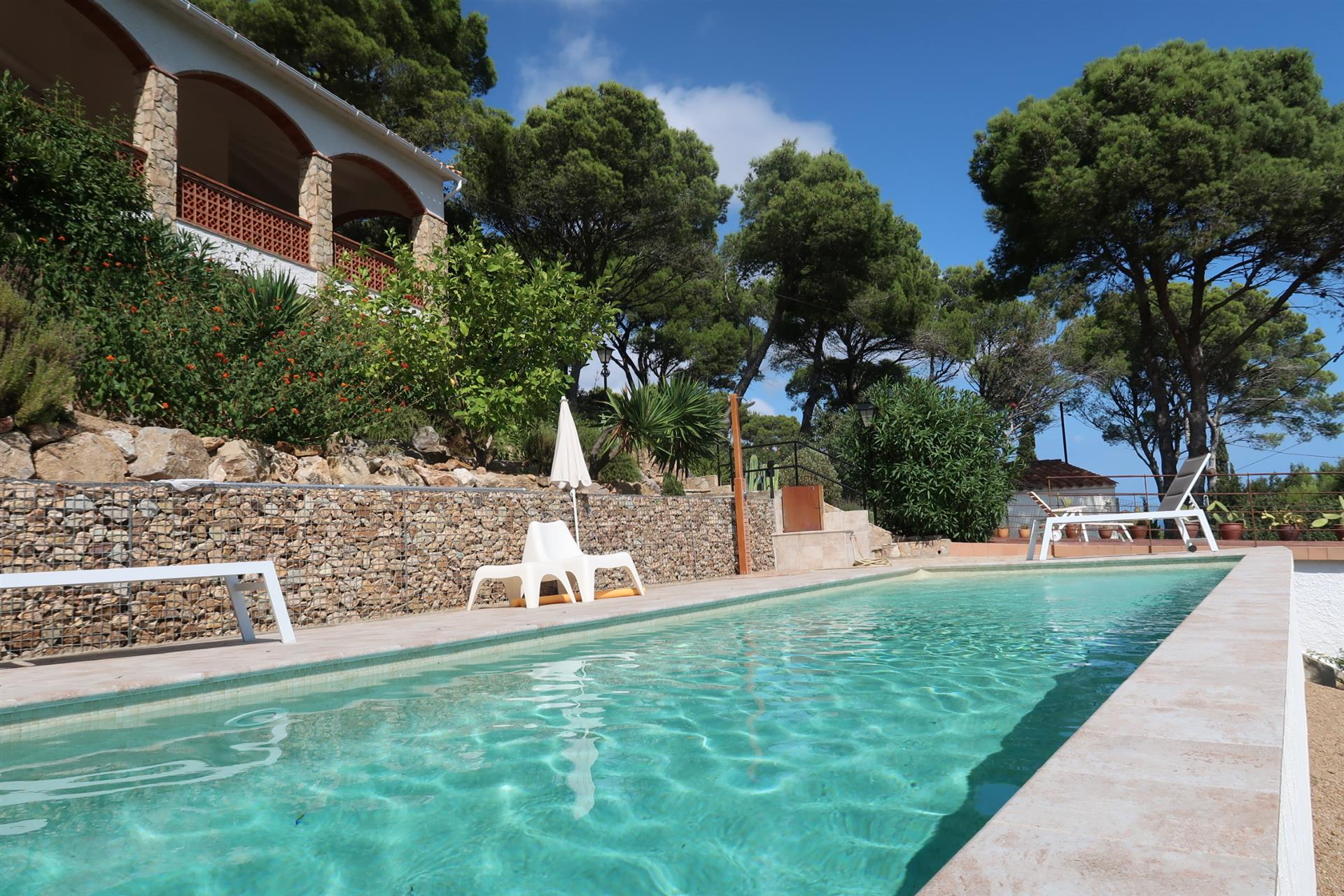 Beautiful Mediterranean style villa with sea views in Sa Riera