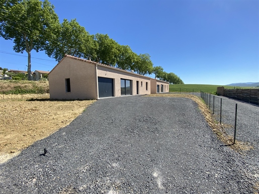 New house only 5km from Limoux, Rt 2020, ten-year guarantee