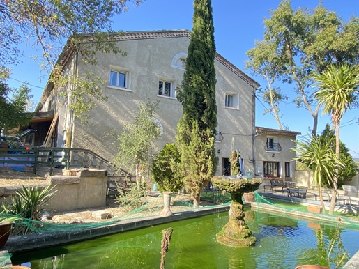 Near Limoux - House Of Character On Land Of More Than 6000 m2