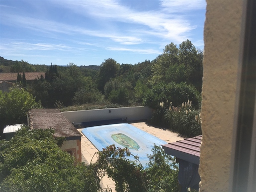 Axe Limoux-Carcassonne, Maison de village avec piscine et jardin